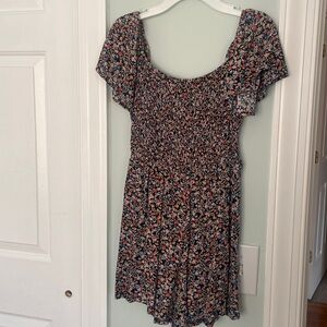 Juniors floral romper